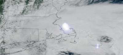New England Üzerinde Meteor Patladı