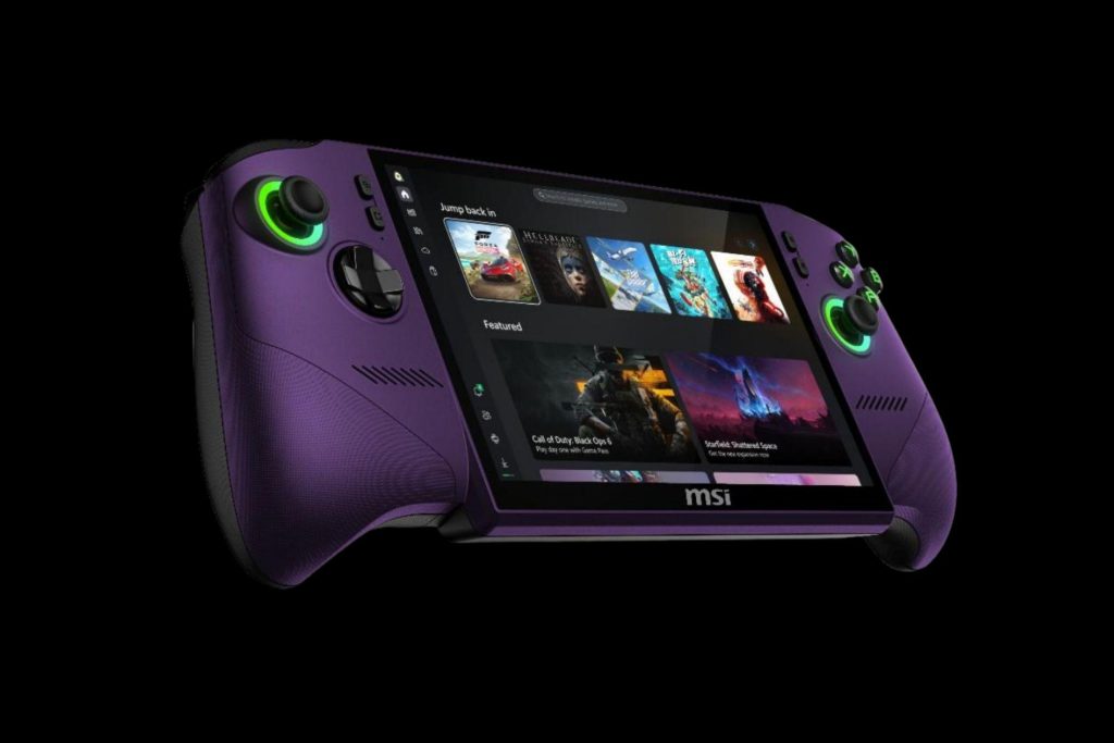 MSI’nın Yeni Claw 8 EX AI Plus Oyun Handheld’i Tanıtıldı