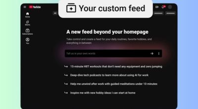 YouTube, AI ile Kişiselleştirilmiş Video Akışı Oluşturmanıza İzin Veriyor