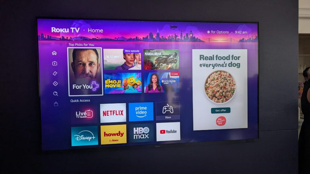 Roku’nun Yeni Ana Ekranı Daha Fazla Kişiselleştirme Sunuyor ve Büyük Bir Reklam Barındırıyor