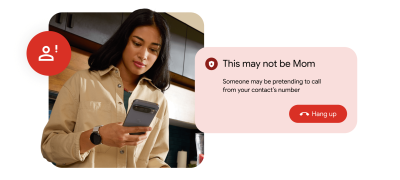 Google Phone uygulaması, sahte aramalarda numaranızın taklit edildiğini bildiriyor