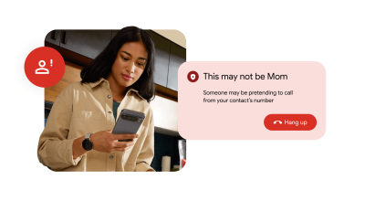 Google Phone uygulaması, sahte aramalarda numaranızın taklit edildiğini bildiriyor