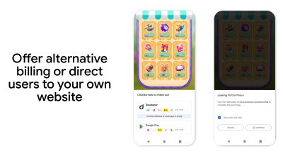 Google, Uygulama Mağazasında Alternatif Faturalandırmaya Geçişi Başlatıyor