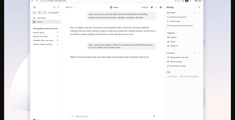 Microsoft Scout: OpenClaw tabanlı yeni AI kişisel asistan