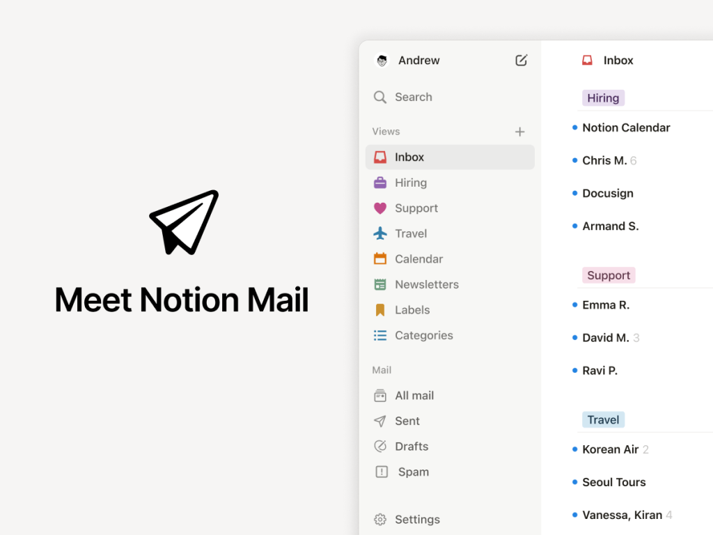Notion, AI ajanlarıyla bütünleşmek için Notion Mail’i kapatıyor