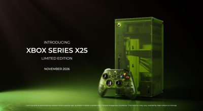 Microsoft’un 25. Yıl Dönümü Xbox’i Şeffaf Yeşil Renkte