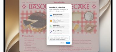 Apple, Safari’nin eklenti eksikliğini AI ile çözüyor