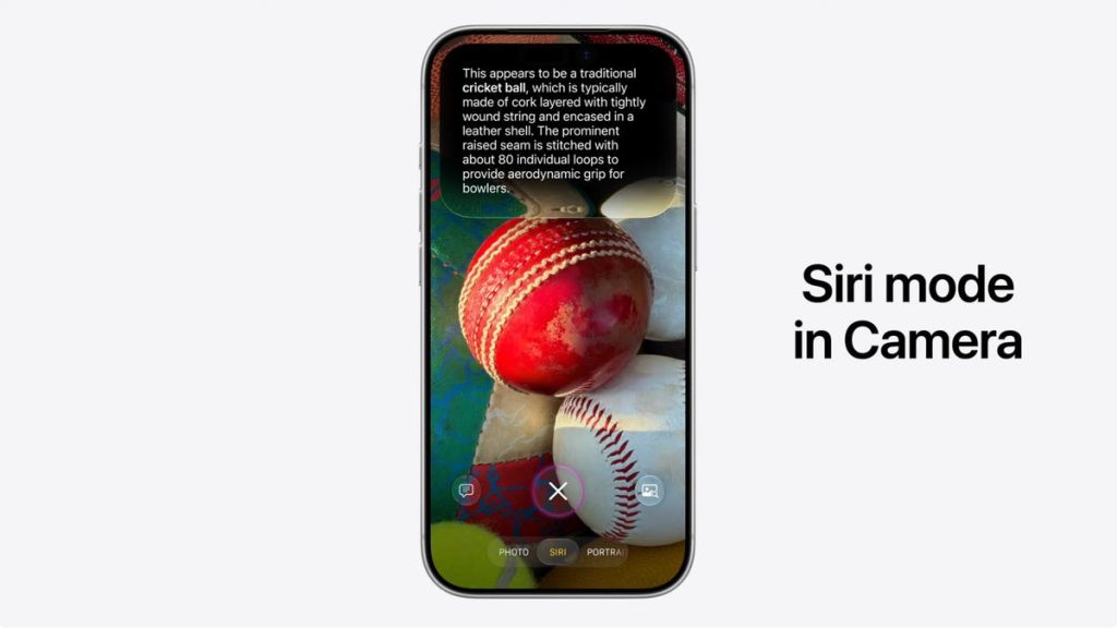 Apple iPhone Kamera Uygulamasına Siri Modu Getirdi