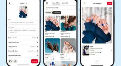 Pinterest, Amazon Mağaza Bağlantılarıyla Alışverişi Tek Tıkta Sunuyor