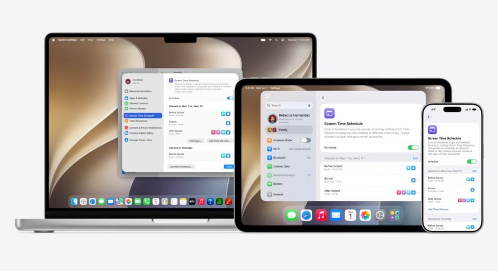 Apple, ebeveynlerin iPhone kullanımını kontrol etmesini sağlıyor