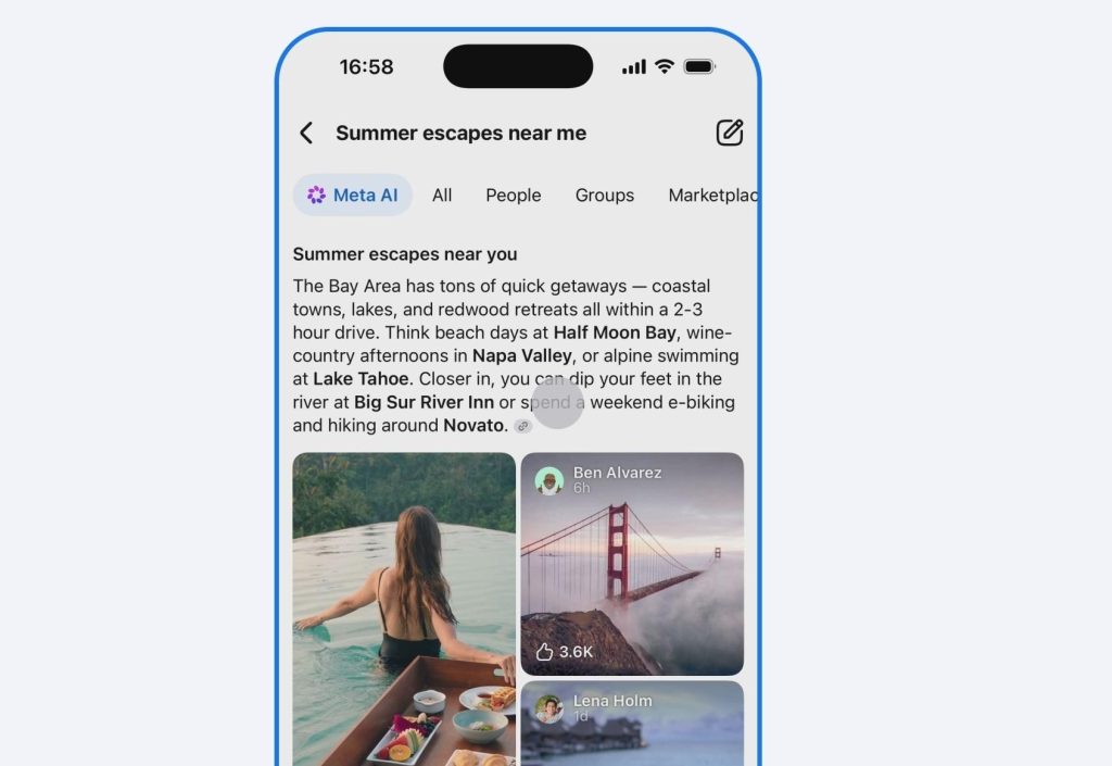 Meta’nın Yeni AI Modu, Kamu Gönderileriyle Aramaları Zenginleştiriyor